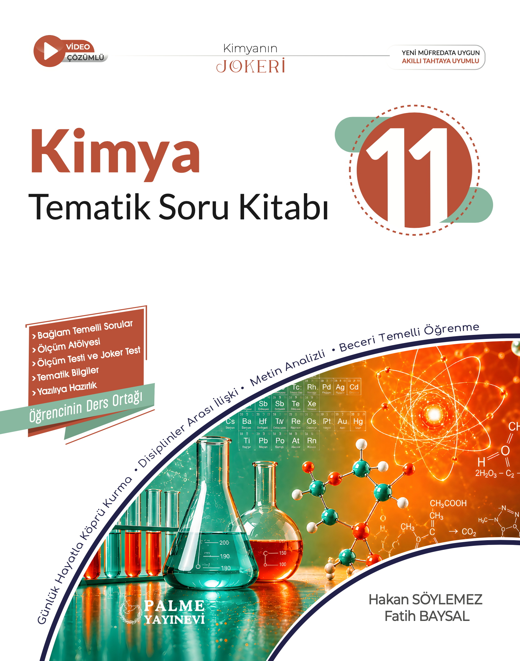 11. Sınıf Joker Kimya Tematik Soru Kitabı kapak görseli